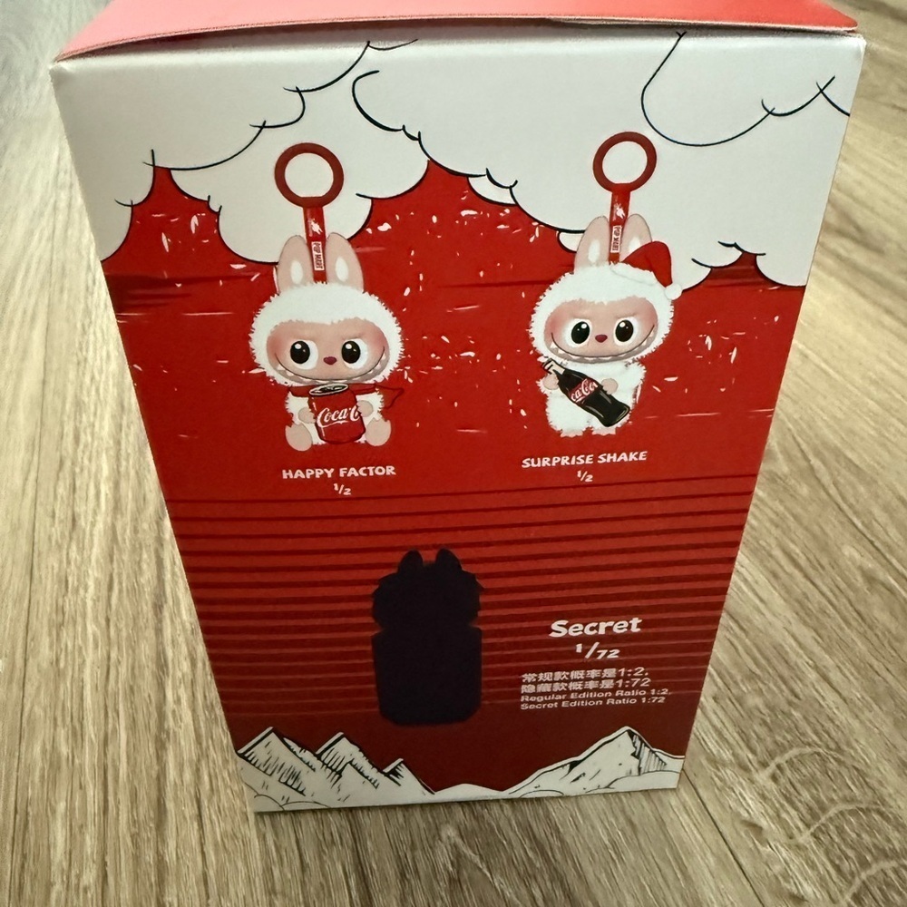 Popmart Labubu Coca-Cola RARE Authentic- Happy Factor- New In Box - Picture 4 of 9